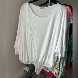 Free People White Bodysuit
